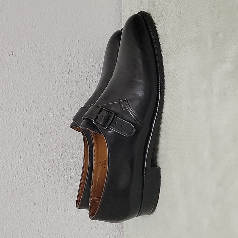 Brooks Brothers/Peal & Co single monk strap loafers. Size 9.5
